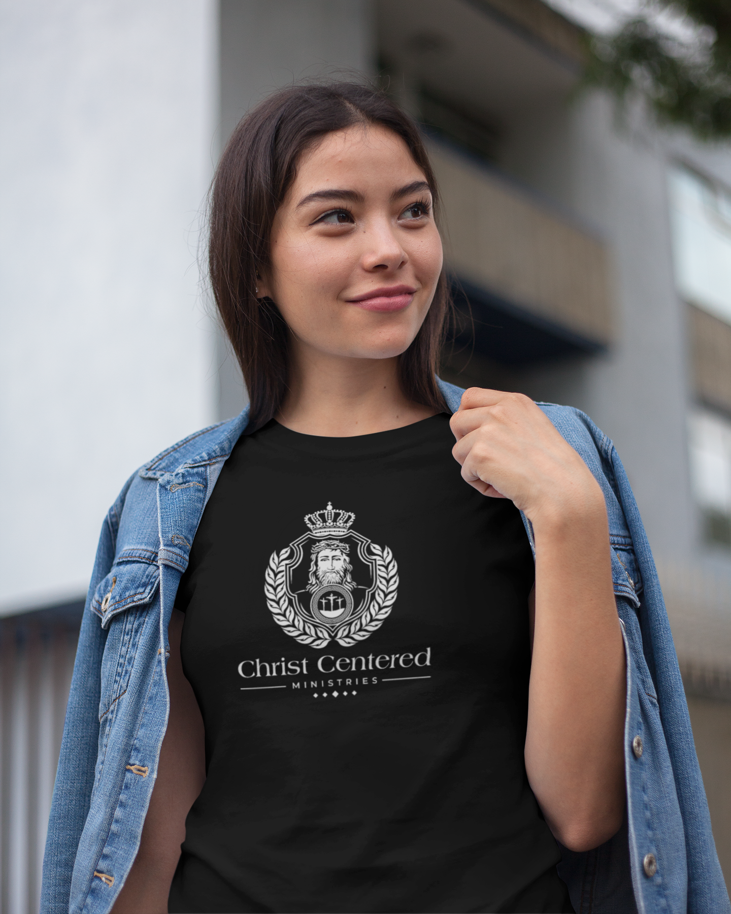 Jesus Crest: Unisex T-Shirt: I Am With You