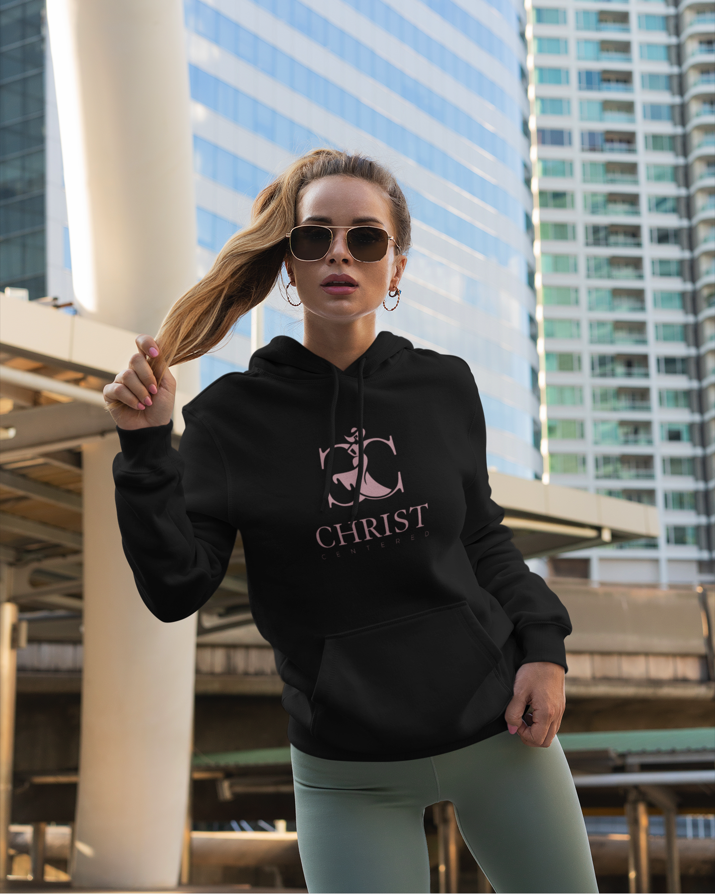 Lady CC: Unisex Heavy Blend™ Hooded Sweatshirt: Light Of The World
