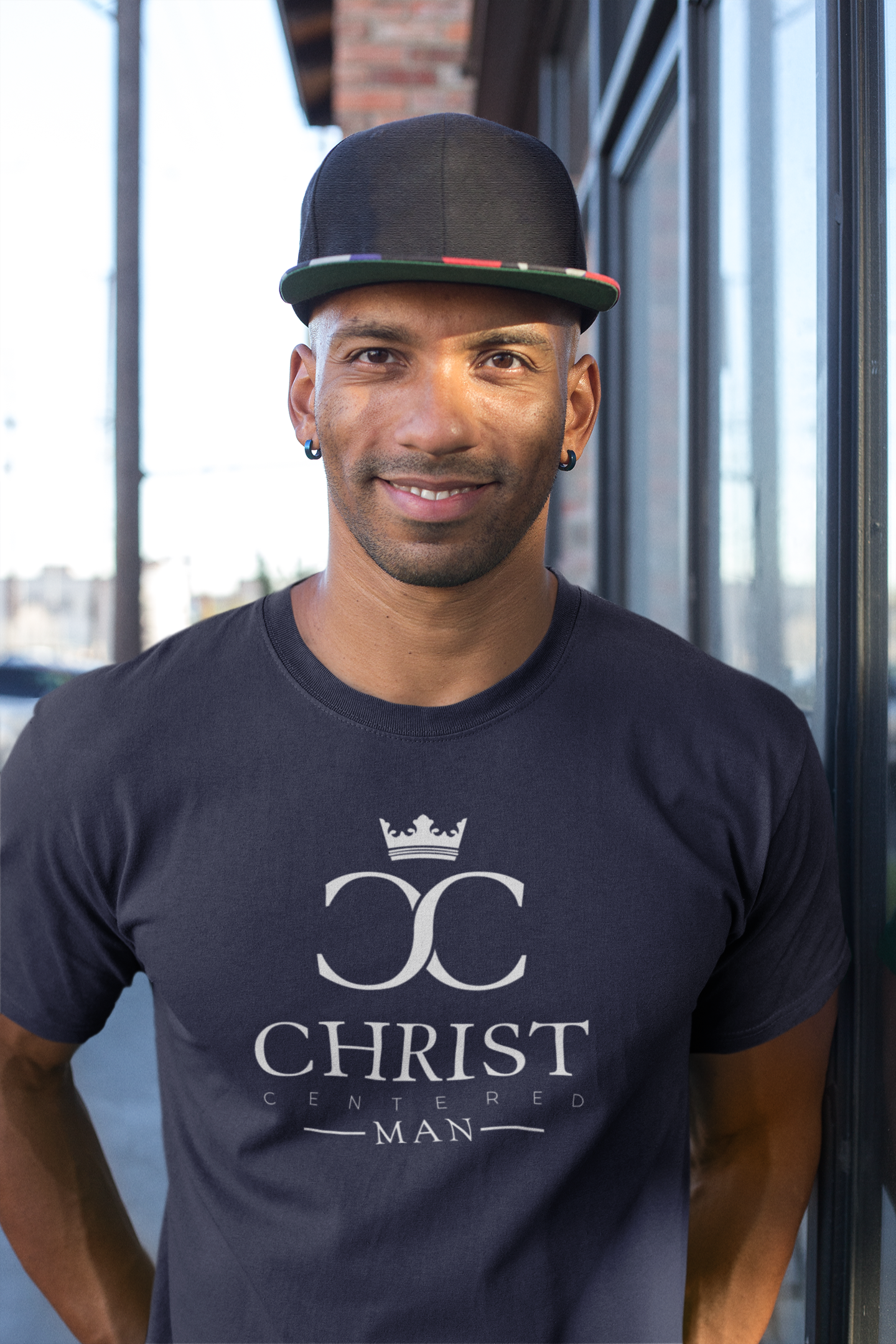 CHRIST Centered Man: Unisex Softstyle T-Shirt: Be Strong and Courageous - Christ Centered Ministries