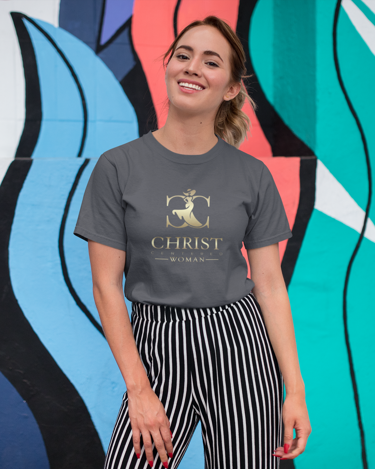 Christ Centered Woman: Unisex Softstyle T-Shirt: Light of the World